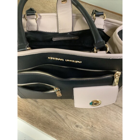 Adrienne Vittadini handbag black/rose classic business travel - Picture 9 of 9
